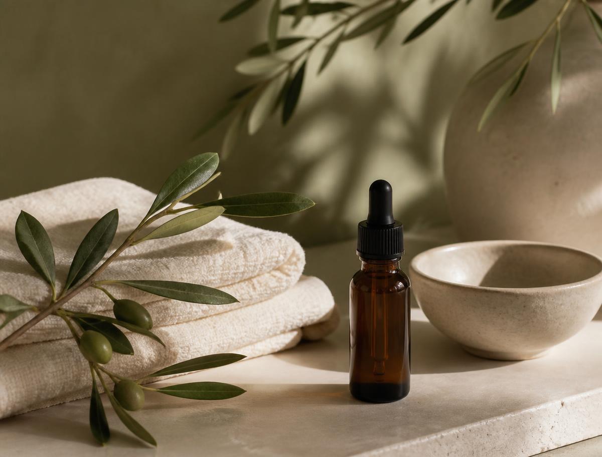 Calm health and beauty still life